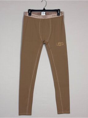 NWT UGG x TELFAR Logo Leggings Medium Camel Gender Inclusive Rare